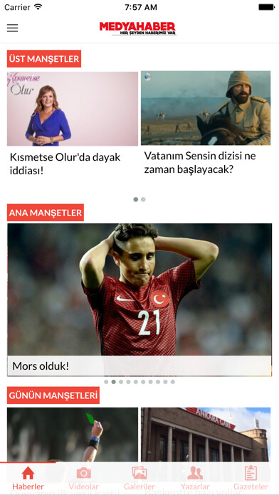 Emulate iPhone app Medya Haber using MyAndroid Emulate iPhone app Medya Haber using MyAndroid