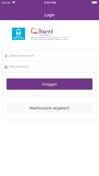 Emulate iPhone app Meedoen Fonds Midden-Groningen using MyAndroid