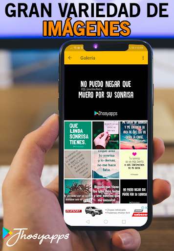 Run android online APK Me Encanta tu Sonrisa Frases para Conquistar from MyAndroid or emulate Me Encanta tu Sonrisa Frases para Conquistar using MyAndroid