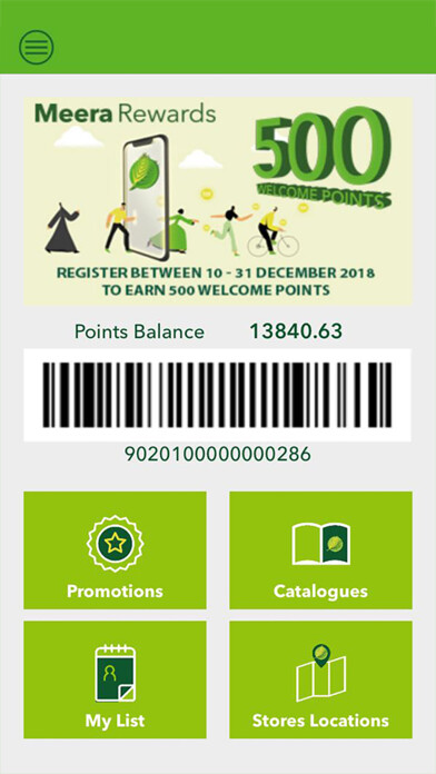 Emulate iPhone app Meera Rewards using MyAndroid Emulate iPhone app Meera Rewards using MyAndroid