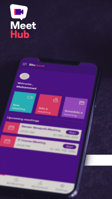 Emulate iPhone app MeetHub using MyAndroid Emulate iPhone app MeetHub using MyAndroid