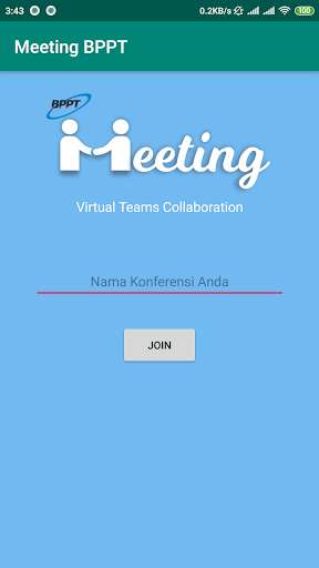 Run android online APK Meeting BPPT from MyAndroid or emulate Meeting BPPT using MyAndroid
