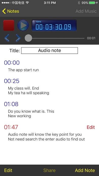 Emulate iPhone app Meeting Lecture & Voice Audio Notes Record using MyAndroid Emulate iPhone app Meeting Lecture & Voice Audio Notes Record using MyAndroid