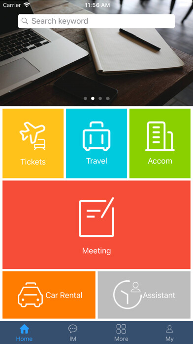 Emulate iPhone app MeetingPlus using MyAndroid