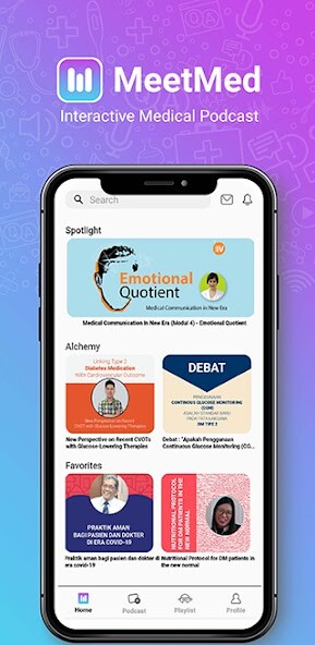 Run android online APK MeetMed - Podcast from MyAndroid or emulate MeetMed - Podcast using MyAndroid