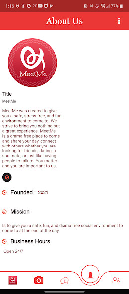 Android online MeetMe Web online MeetMe