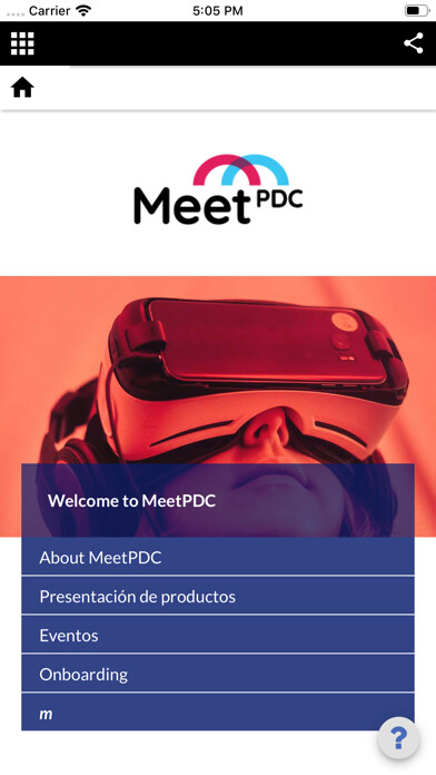Emulate iPhone app MeetPDC using MyAndroid Emulate iPhone app MeetPDC using MyAndroid