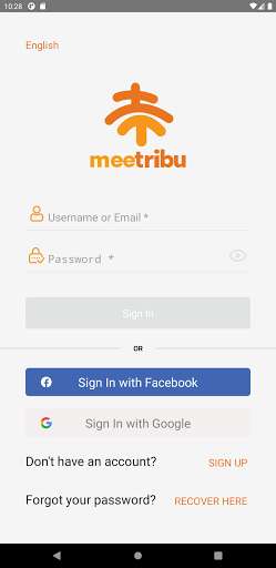 Run android online APK meeTribu from MyAndroid or emulate meeTribu using MyAndroid