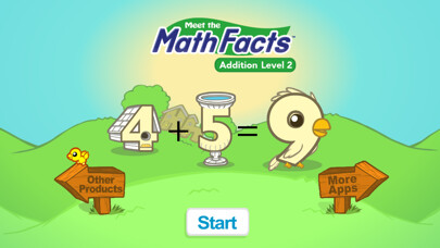 Emulate iPhone app Meet the Math Facts 2 using MyAndroid