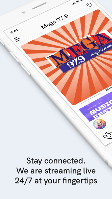 Emulate iPhone app Mega 97.9 using MyAndroid Emulate iPhone app Mega 97.9 using MyAndroid