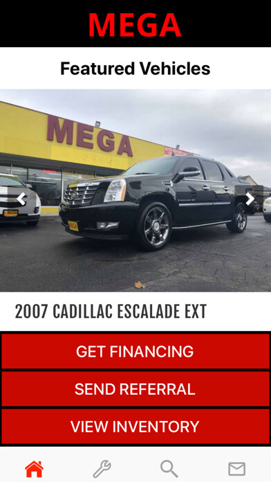 Emulate iPhone app Mega Auto Sales using MyAndroid Emulate iPhone app Mega Auto Sales using MyAndroid