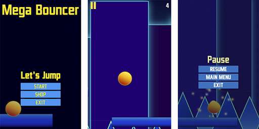 Run android online APK Mega Bouncer from MyAndroid or emulate Mega Bouncer using MyAndroid