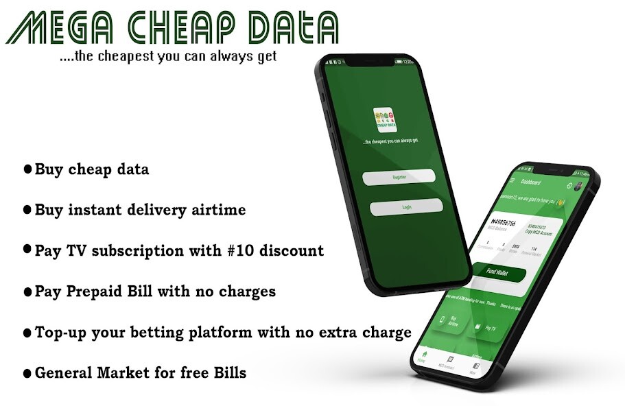 Run android online APK MEGA Cheap Data from MyAndroid or emulate MEGA Cheap Data using MyAndroid