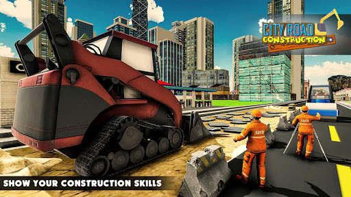 Emulate Android APK Mega City Road Construction Machine Operator Game