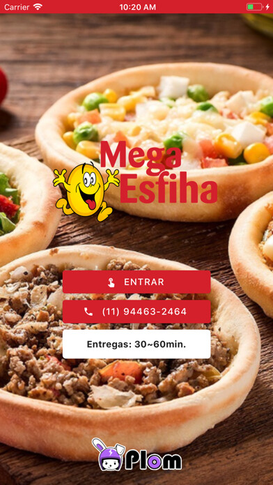 Emulate iPhone app Mega Esfiha Utinga using MyAndroid Emulate iPhone app Mega Esfiha Utinga using MyAndroid