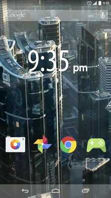 Emulate Android APK Megalopolis Live Wallpaper