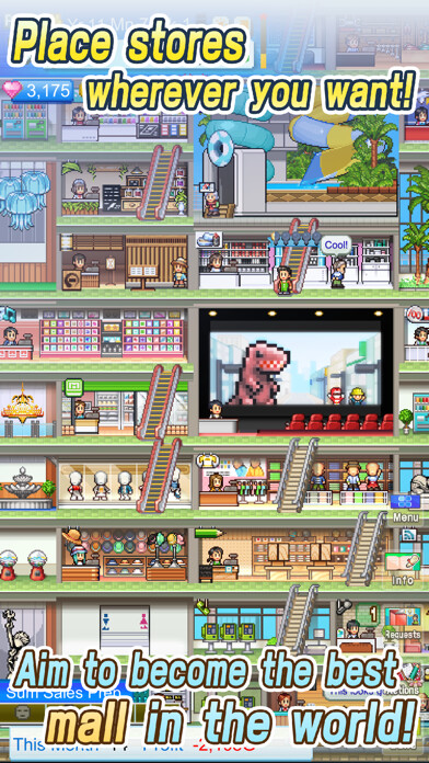 Emulate iPhone app Mega Mall Story2 using MyAndroid