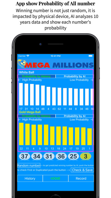Emulate iPhone app MegaMillions Analyzer using MyAndroid Emulate iPhone app MegaMillions Analyzer using MyAndroid