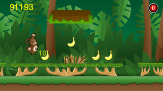 Emulate iPhone app Mega Monkey Jungle Run - Banana Tree Jumping World Free using MyAndroid