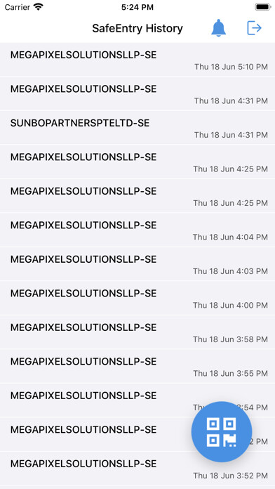 Emulate iPhone app Megapixel SafeEntry Prevent using MyAndroid Emulate iPhone app Megapixel SafeEntry Prevent using MyAndroid