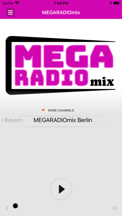 Emulate iPhone app MEGARADIOmix using MyAndroid Emulate iPhone app MEGARADIOmix using MyAndroid
