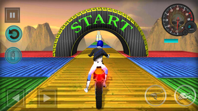 Emulate iPhone app Mega Ramp Bike Stunts Sim using MyAndroid Emulate iPhone app Mega Ramp Bike Stunts Sim using MyAndroid