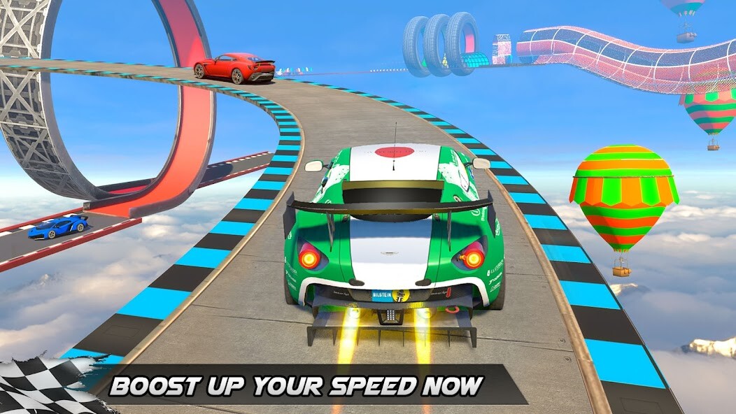 Run android online APK Mega Ramp Stunt: Ultimate Cars from MyAndroid or emulate Mega Ramp Stunt: Ultimate Cars using MyAndroid