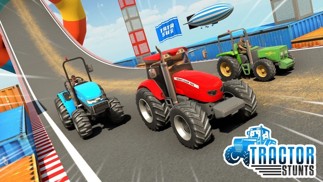 Run android online APK Mega Ramp - Tractor Stunt Game from MyAndroid or emulate Mega Ramp - Tractor Stunt Game using MyAndroid