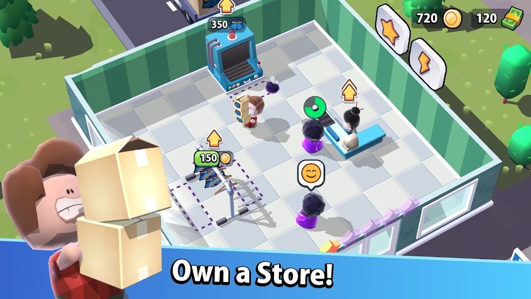 Run android online APK Mega Store: Idle Shopping Game from MyAndroid or emulate Mega Store: Idle Shopping Game using MyAndroid