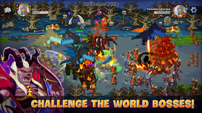 Emulate iPhone app Mega War : Heroes Land using MyAndroid