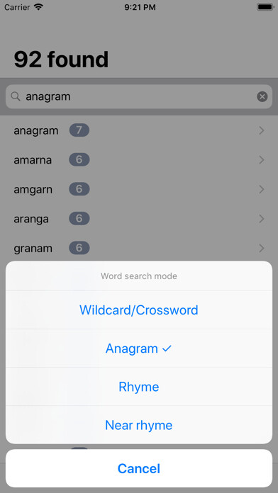 Emulate iPhone app Megawords using MyAndroid Emulate iPhone app Megawords using MyAndroid