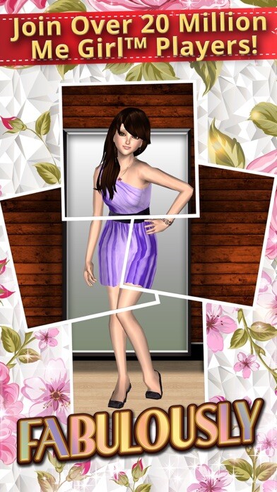 Emulate iPhone app Me Girl Love Story - The Free 3D Dating & Fashion Game using MyAndroid