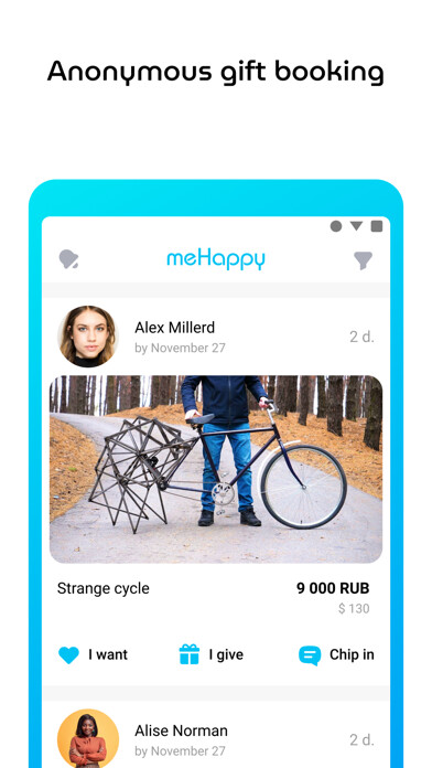 Emulate iPhone app meHappy using MyAndroid