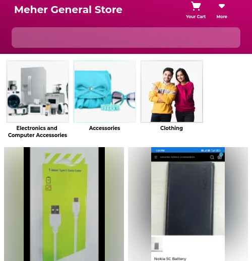 Run android online APK Meher General Store from MyAndroid or emulate Meher General Store using MyAndroid