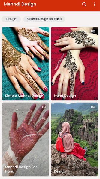 Emulate Mehndi Design Collection from MyAndroid or run Mehndi Design Collection using MyAndroid