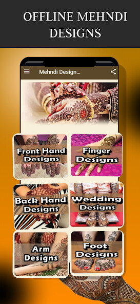 Run android online APK Mehndi Design offline latest from MyAndroid or emulate Mehndi Design offline latest using MyAndroid
