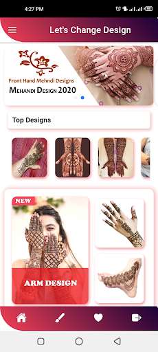Run android online APK Mehndi Designs Latest 2020 from MyAndroid or emulate Mehndi Designs Latest 2020 using MyAndroid