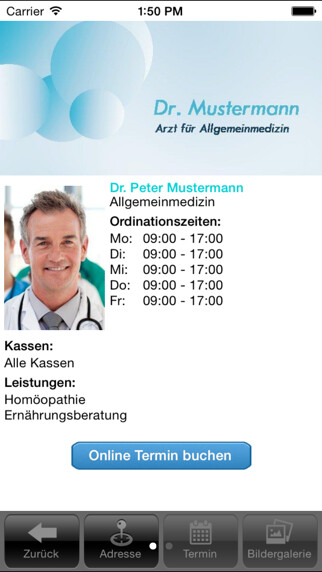 Emulate iPhone app Mein Arzt using MyAndroid Emulate iPhone app Mein Arzt using MyAndroid