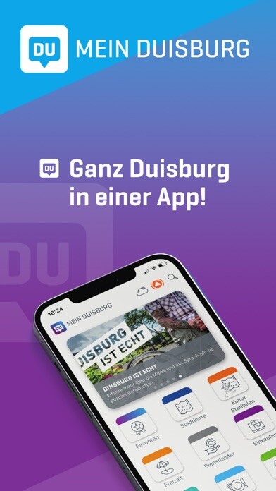 Emulate iPhone app MEIN DUISBURG using MyAndroid