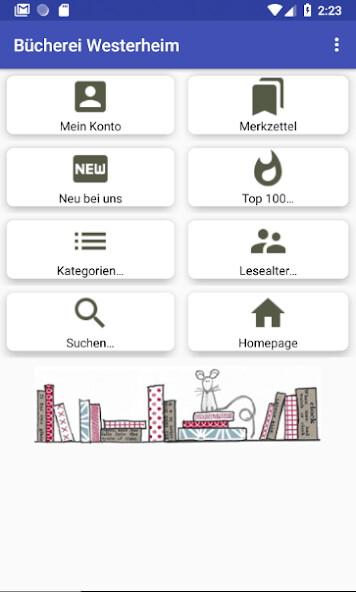 Run android online APK Meine Bücherei - Westerheim from MyAndroid or emulate Meine Bücherei - Westerheim using MyAndroid Run android online APK Meine Bücherei - Westerheim from MyAndroid or emulate Meine Bücherei - Westerheim using MyAndroid