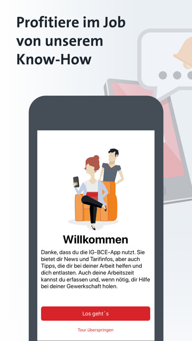 Emulate iPhone app Meine IGBCE using MyAndroid
