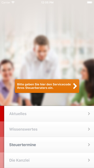Emulate iPhone app Meine Steuerberater-App using MyAndroid Emulate iPhone app Meine Steuerberater-App using MyAndroid