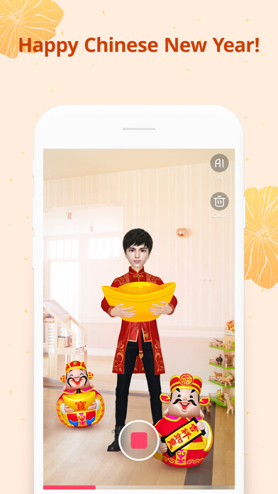 Emulate iPhone app Meing Camera - AR Festival using MyAndroid Emulate iPhone app Meing Camera - AR Festival using MyAndroid