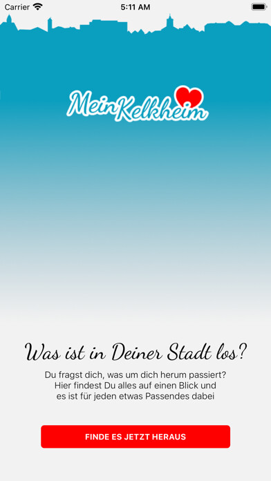 Emulate iPhone app Mein Kelkheim using MyAndroid Emulate iPhone app Mein Kelkheim using MyAndroid