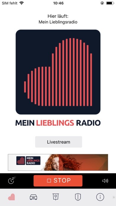 Emulate iPhone app _Mein Lieblingsradio using MyAndroid Emulate iPhone app _Mein Lieblingsradio using MyAndroid
