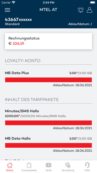 Emulate iPhone app Mein Mtel Austria using MyAndroid Emulate iPhone app Mein Mtel Austria using MyAndroid