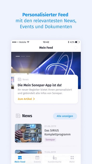 Emulate iPhone app Mein Sonepar using MyAndroid