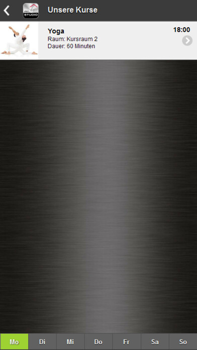 Emulate iPhone app meinSTUDIO using MyAndroid