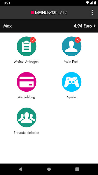 Run android online APK Meinungsplatz from MyAndroid or emulate Meinungsplatz using MyAndroid