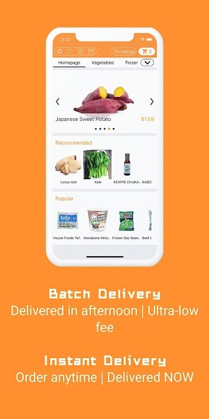 Run android online APK meiqo - local grocery delivery from MyAndroid or emulate meiqo - local grocery delivery using MyAndroid